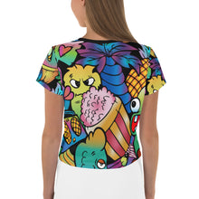 Load image into Gallery viewer, Fun Time - All-Over Print Crop Tee
