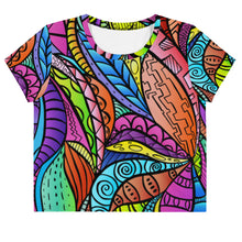Load image into Gallery viewer, Hanoun - All-Over Print Crop Tee
