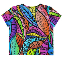 Load image into Gallery viewer, Hanoun - All-Over Print Crop Tee
