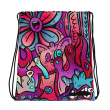 Load image into Gallery viewer, Blooms - Drawstring bag
