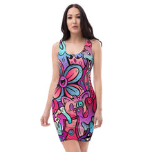 Load image into Gallery viewer, Blooms - Sublimation Cut &amp; Sew Dress
