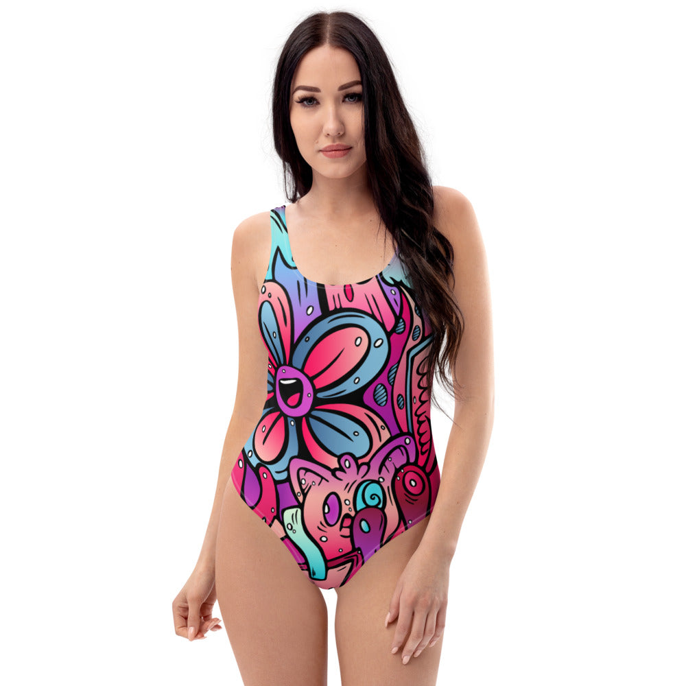 Blooms - One-Piece Swimsuit