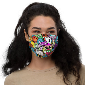 In The Jungle - Premium face mask