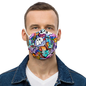 Doodle - Premium face mask