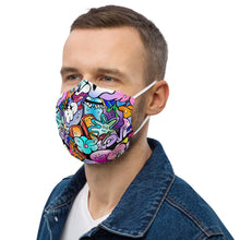 Load image into Gallery viewer, Doodle - Premium face mask
