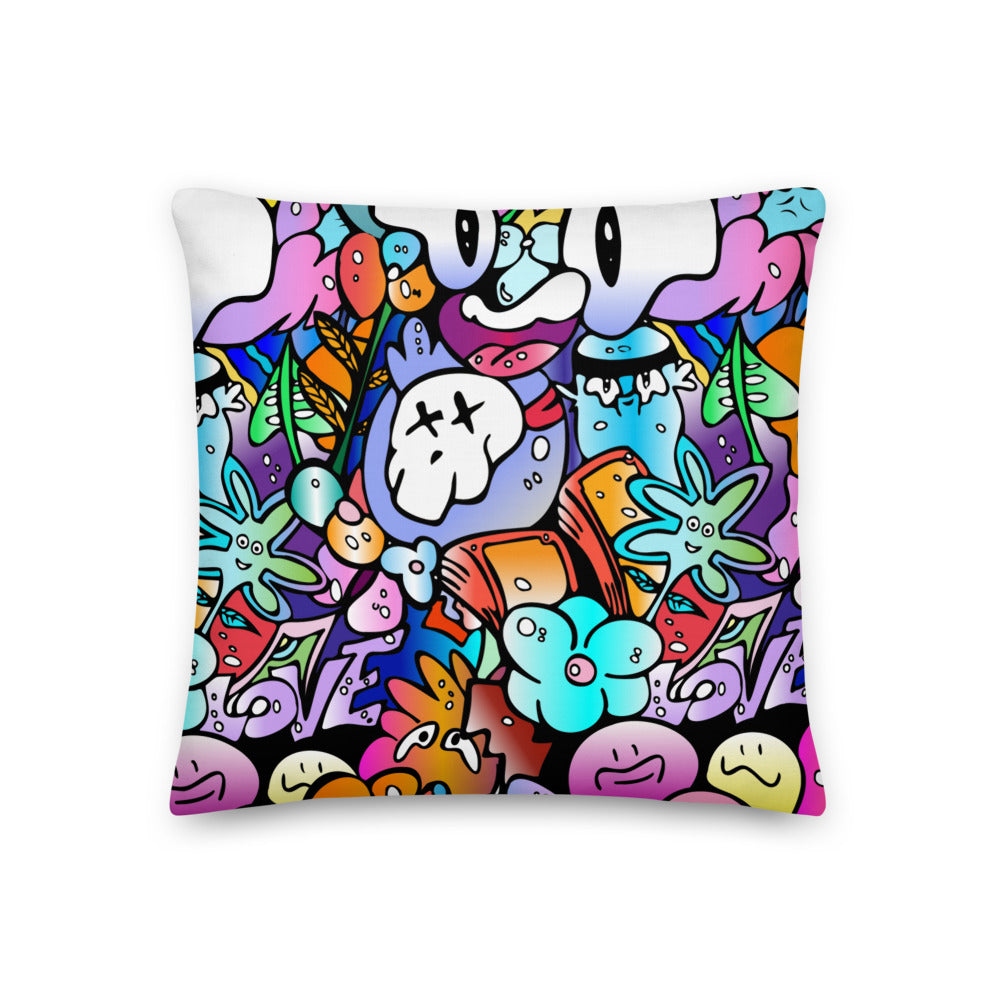 Doodle - Premium Pillow