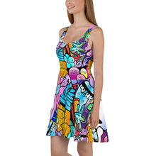 Load image into Gallery viewer, Doodle - Skater Dress

