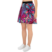 Load image into Gallery viewer, Blooms - Skater Skirt
