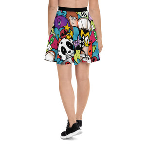 In The Jungle - Skater Skirt