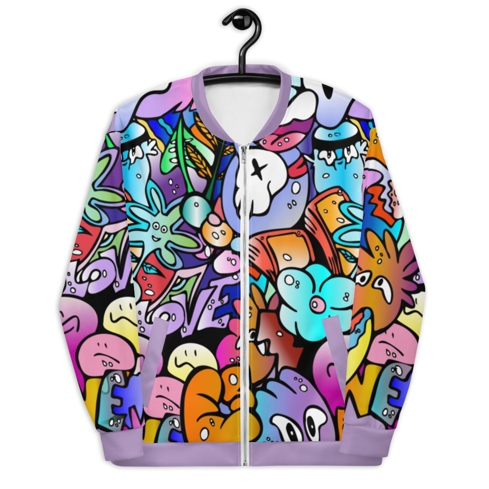 Doodle - Unisex Bomber Jacket