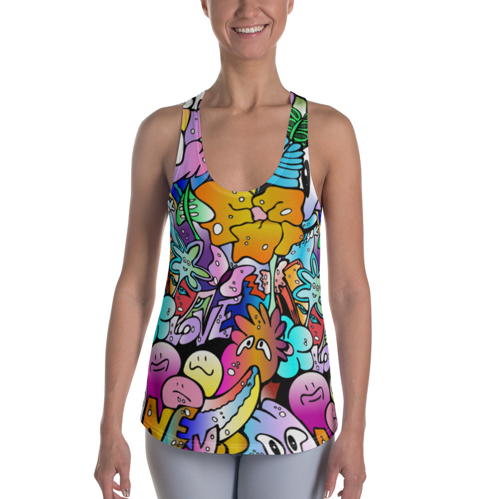 Doodle - Women's Racerback Tank