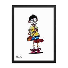 Load image into Gallery viewer, Skater - Framed poster
