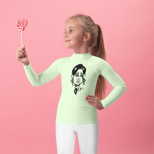 Indian Girl - Kids Rash Guard