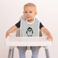 Load image into Gallery viewer, Baby Pinguin - Embroidered Baby Bib
