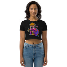 Load image into Gallery viewer, Samurai - Organic Crop Top
