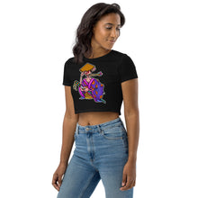 Load image into Gallery viewer, Samurai - Organic Crop Top
