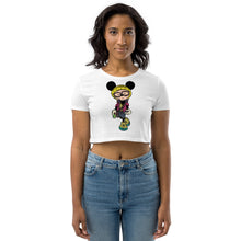 Load image into Gallery viewer, Mister Attitude - Organic Crop Top
