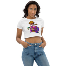 Load image into Gallery viewer, Samurai - Organic Crop Top
