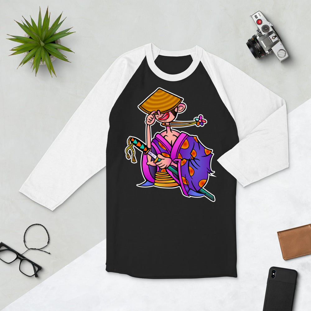 Samurai - 3/4 sleeve raglan shirt