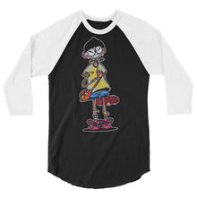 Load image into Gallery viewer, Skater - 3/4 sleeve raglan shirt
