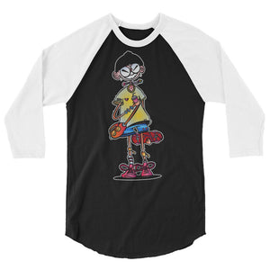 Skater - 3/4 sleeve raglan shirt