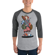 Load image into Gallery viewer, Voyager - 3/4 sleeve raglan shirt
