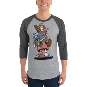 Voyager - 3/4 sleeve raglan shirt