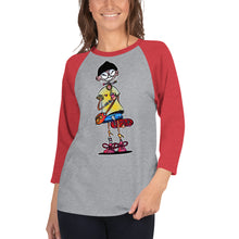 Load image into Gallery viewer, Skater - 3/4 sleeve raglan shirt

