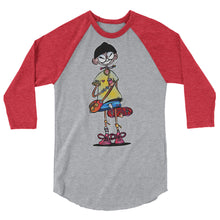 Load image into Gallery viewer, Skater - 3/4 sleeve raglan shirt
