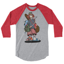 Load image into Gallery viewer, Voyager - 3/4 sleeve raglan shirt
