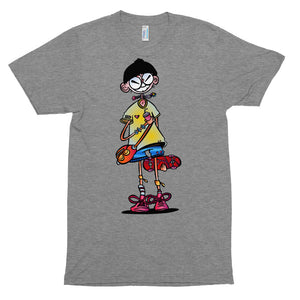 Skater - Unisex Tri-Blend Track Shirt